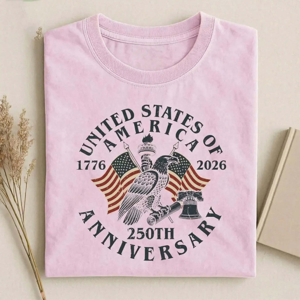 Vintage USA Flag 250th Anniversary T-Shirt / Sweatshirt / Hoodie