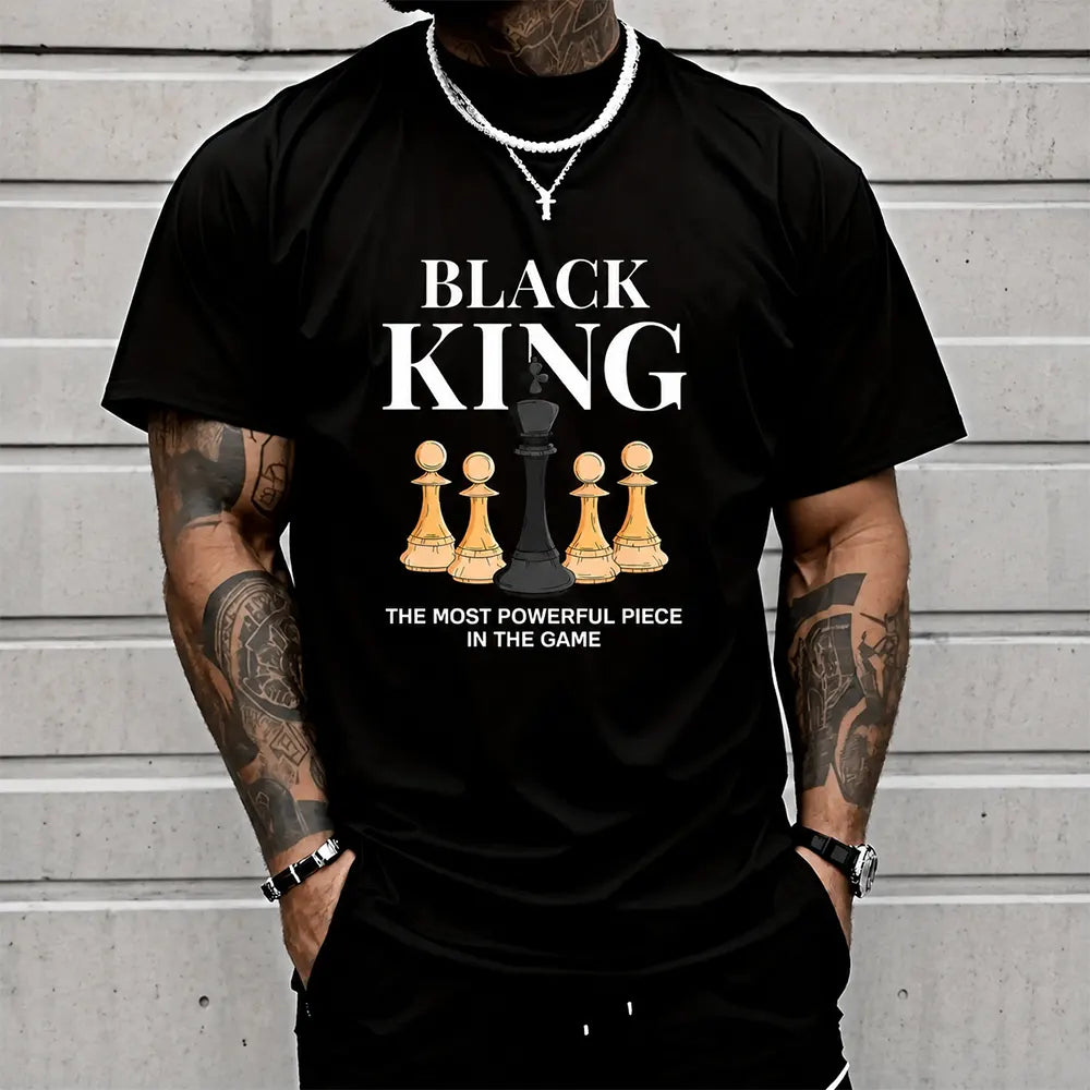 Black King The Most Powerful Piece In The Game T-Shirt / Sweatshirt / Hoodie