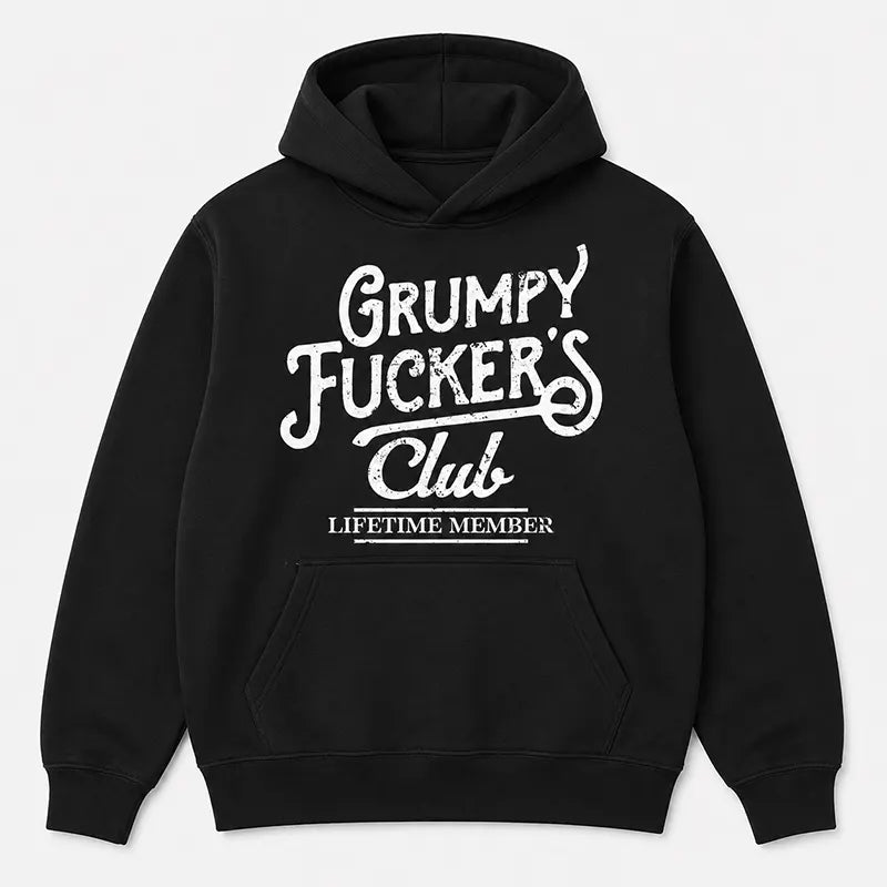 Grumpy Fckers Club Vintage Humor Graphic T-Shirt / Sweatshirt / Hoodie