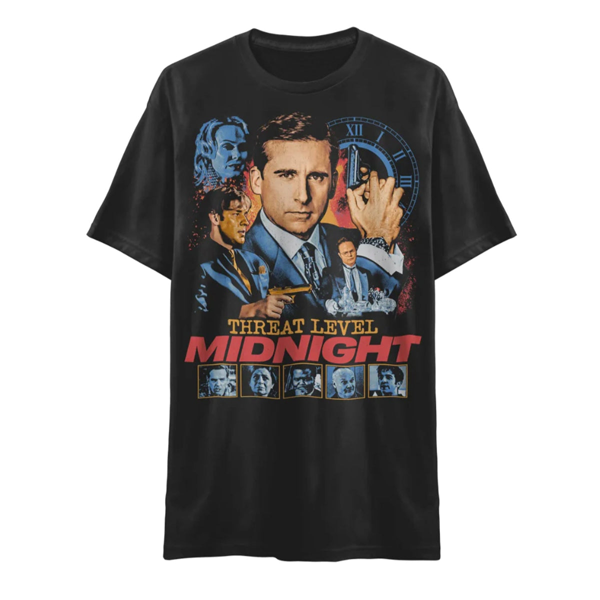 The Office Threat Level Midnight Vintage Unisex Classic T-Shirt / Sweatshirt / Hoodie