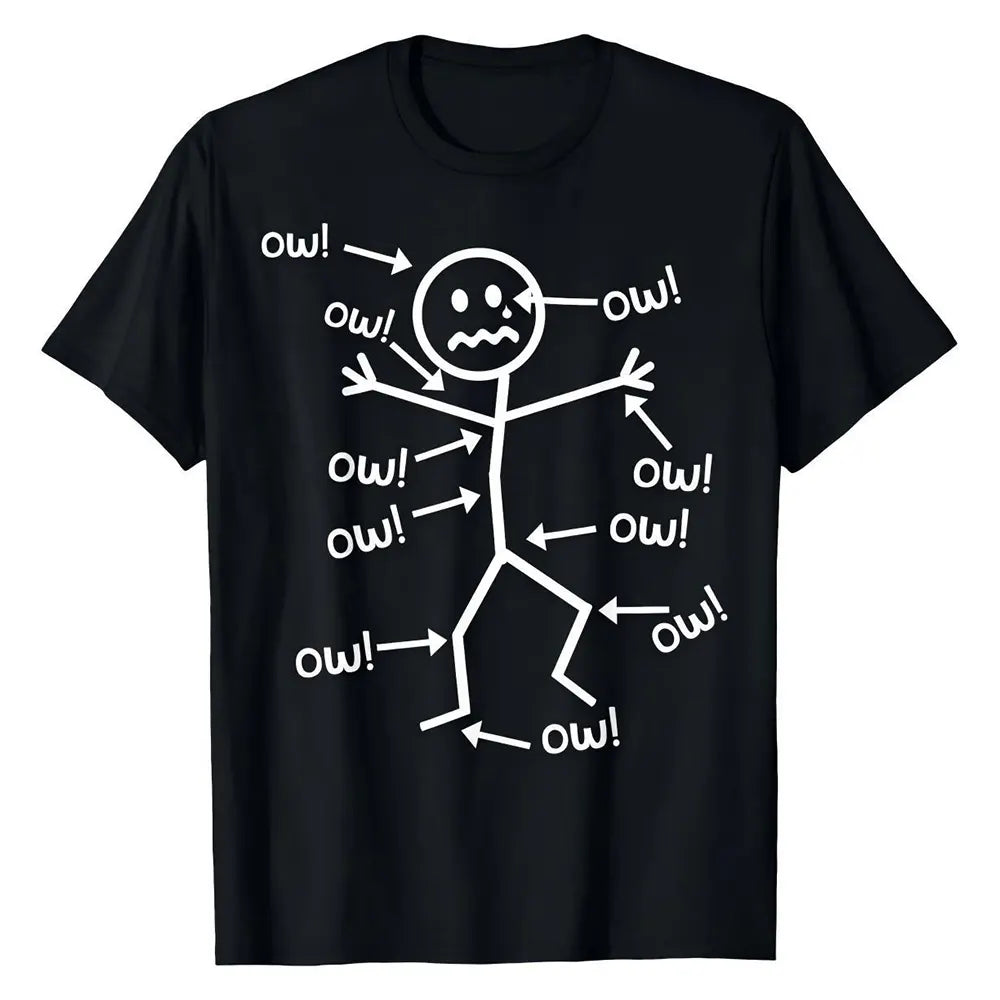 Ow Everywhere Body Aches Humor T-Shirt / Sweatshirt / Hoodie