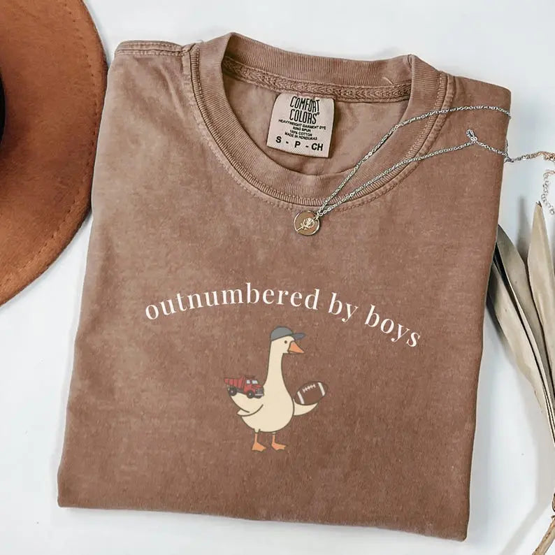 Funny Boy Mom Goose T-Shirt / Sweatshirt / Hoodie