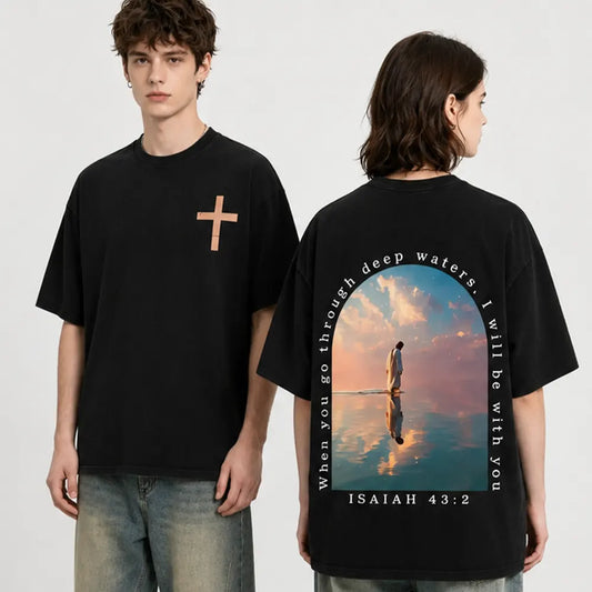 When You Go Through Deep Waters T-Shirt / Sweatshirt / Hoodie