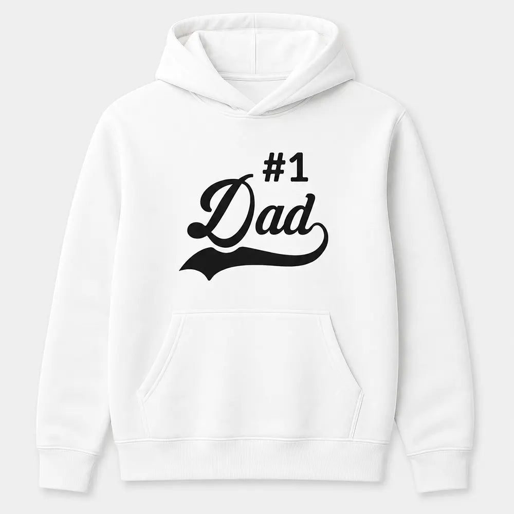 Number One Dad Classic Script T-Shirt / Sweatshirt / Hoodie