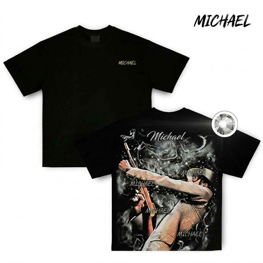 Moonwalk Soul: 80s Pop Icon Graphic T-Shirt / Sweatshirt / Hoodie
