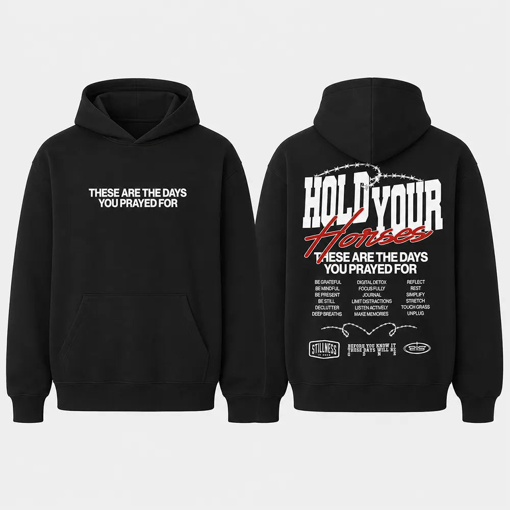 Hold Your Horses These Are The Days You Prayed For T-Shirt / Sweatshirt / Hoodie