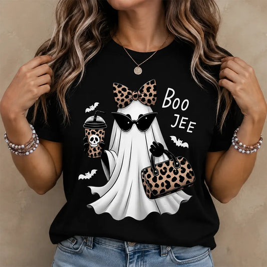 Boo-Jee Leopard Ghost T-Shirt / Sweatshirt / Hoodie