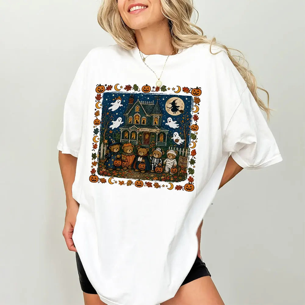Trick Or Treat Bear Parade T-Shirt / Sweatshirt / Hoodie