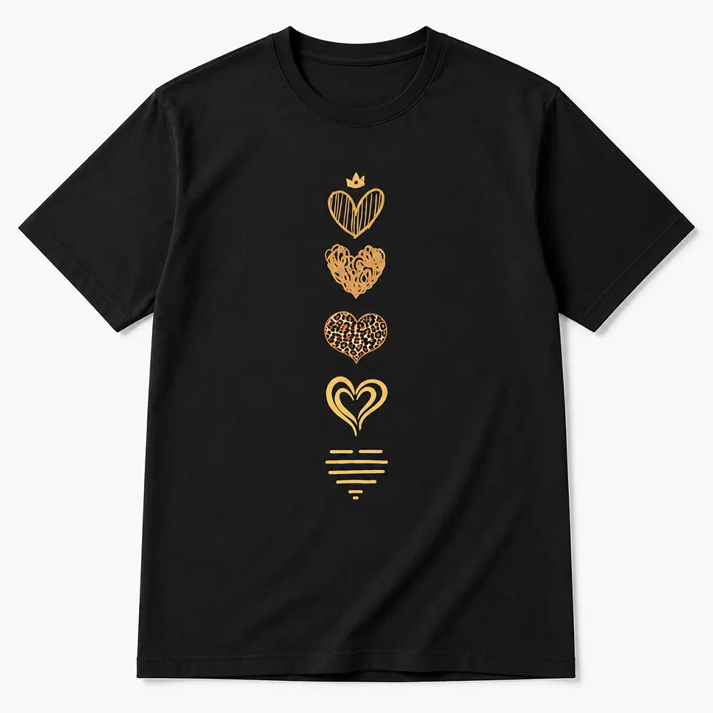 Golden Hearts In Every Style T-Shirt / Sweatshirt / Hoodie