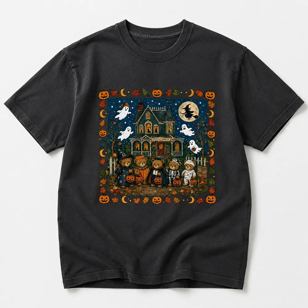 Trick Or Treat Bear Parade T-Shirt / Sweatshirt / Hoodie