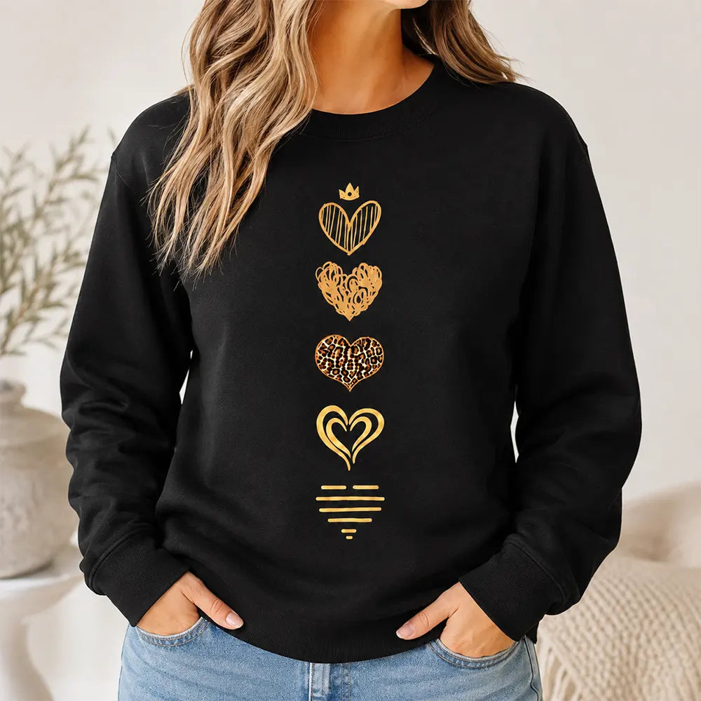 Golden Hearts In Every Style T-Shirt / Sweatshirt / Hoodie