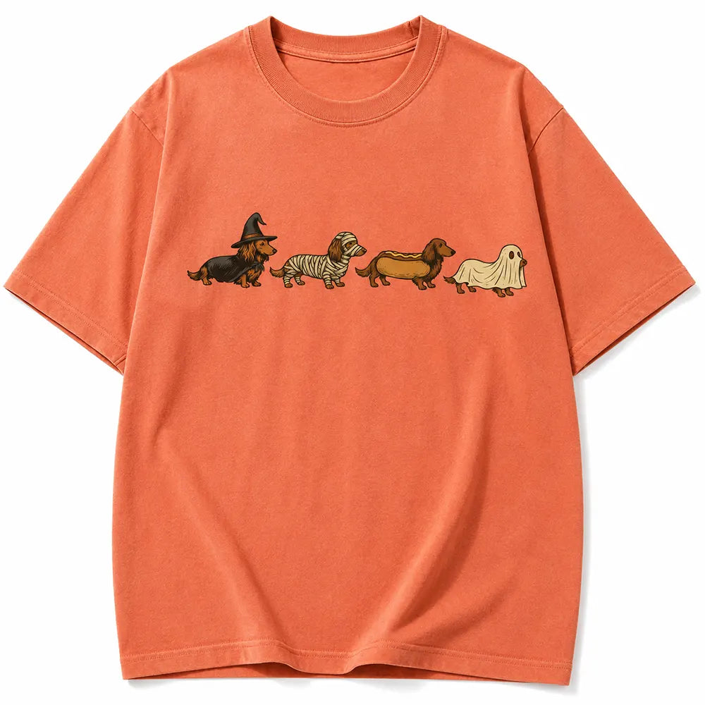 Halloween Wiener Dog Costume Parade T-Shirt / Sweatshirt / Hoodie