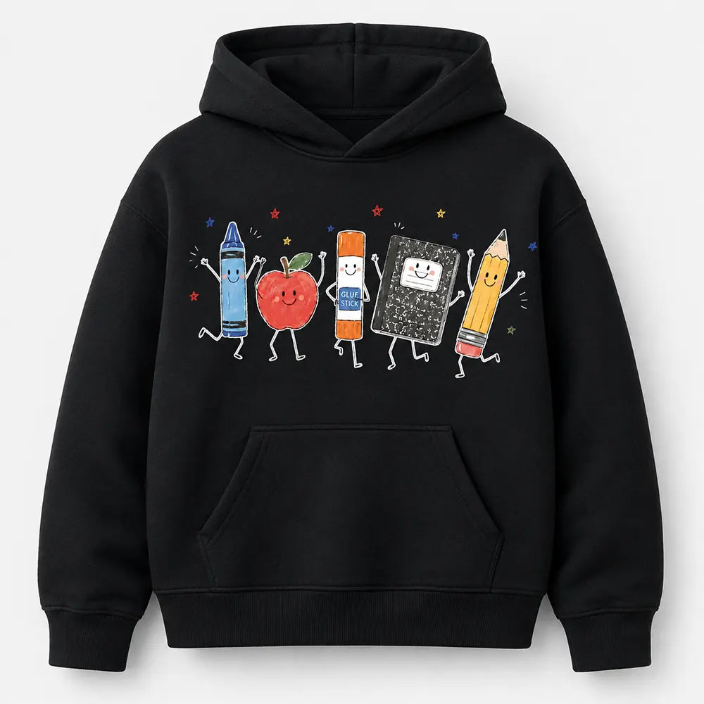 Smiling School Supplies T-Shirt / Sweatshirt / Hoodie