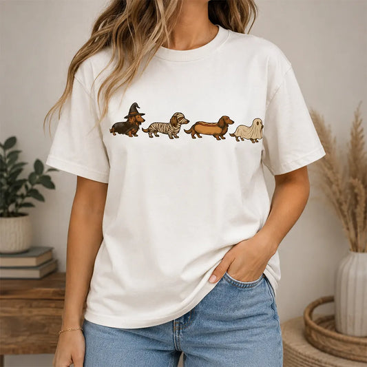 Halloween Wiener Dog Costume Parade T-Shirt / Sweatshirt / Hoodie