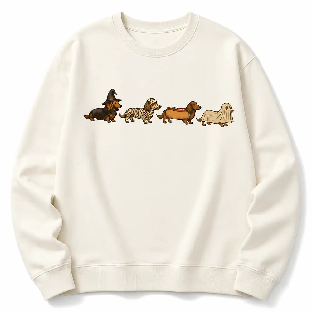 Halloween Wiener Dog Costume Parade T-Shirt / Sweatshirt / Hoodie
