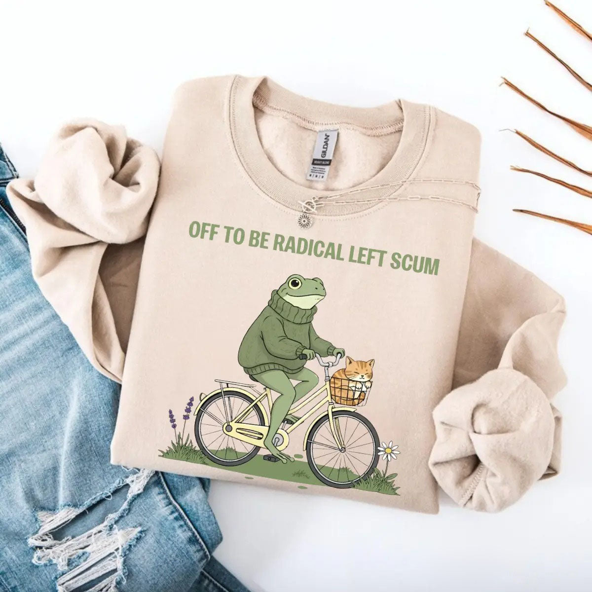 Radical Expression Frog Cycling T-Shirt / Sweatshirt / Hoodie