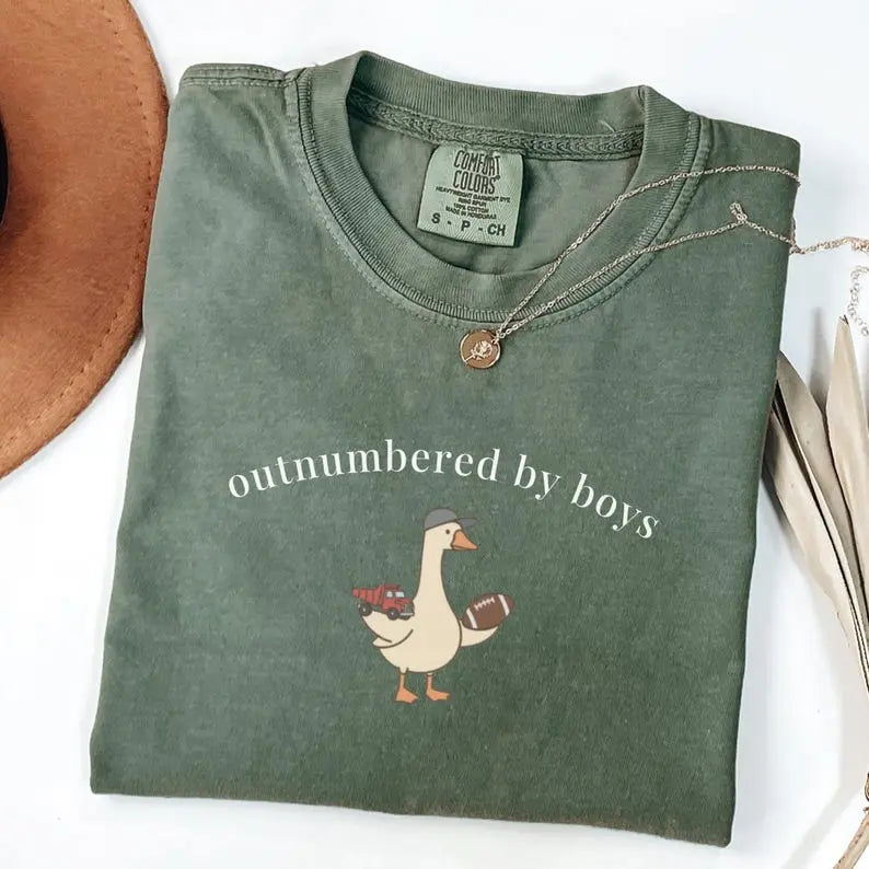 Funny Boy Mom Goose T-Shirt / Sweatshirt / Hoodie