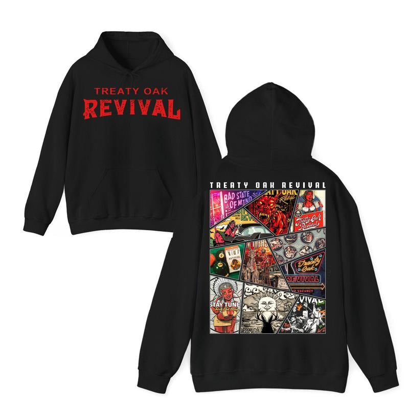 Texas Red Dirt "Revival" Tour Graphic T-Shirt / Sweatshirt / Hoodie