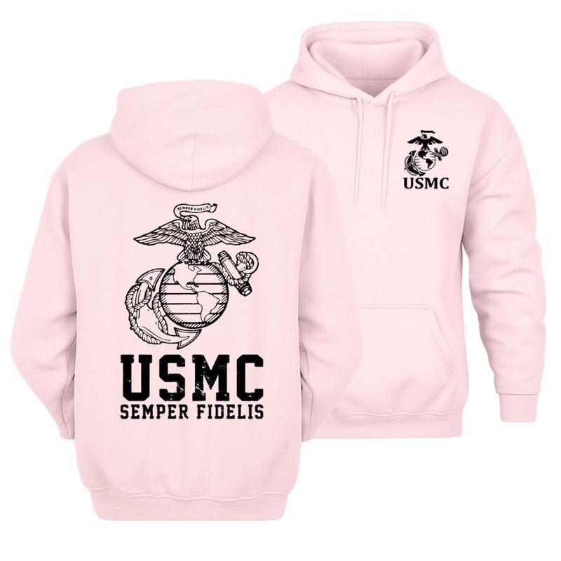 Usmc Semper Fidelis Marine Corps Classic 250th Eagle Globe Anchor T-Shirt / Sweatshirt / Hoodie