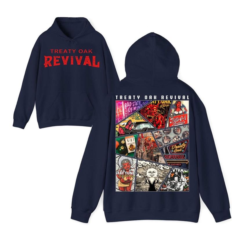 Texas Red Dirt "Revival" Tour Graphic T-Shirt / Sweatshirt / Hoodie
