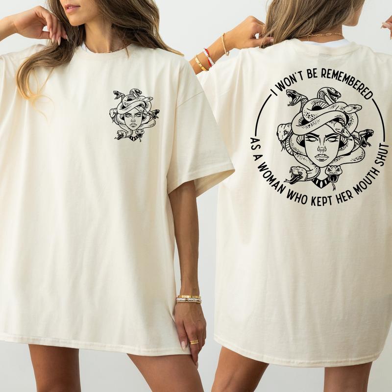 I Won't Be Remembered Women Powеr T-Shirt / Sweatshirt / Hoodie