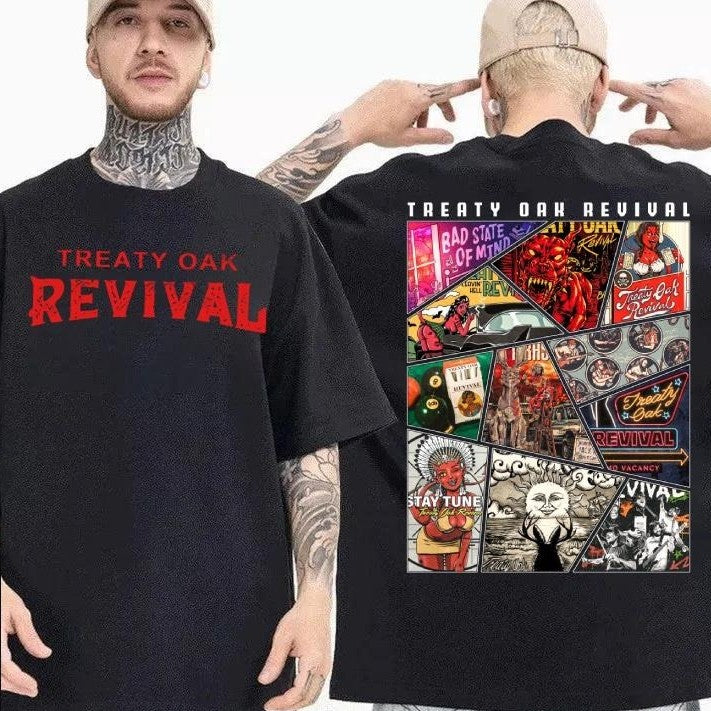 Texas Red Dirt "Revival" Tour Graphic T-Shirt / Sweatshirt / Hoodie