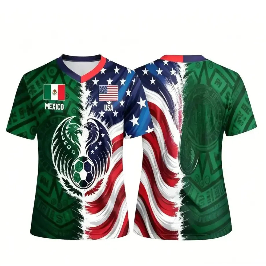 Mexico USA Eagle Heritage Soccer Jersey