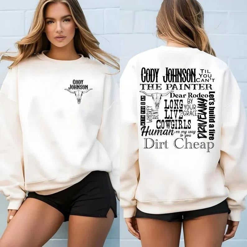 Cody Johnson Country Music Western Unisex T-Shirt / Sweatshirt / Hoodie