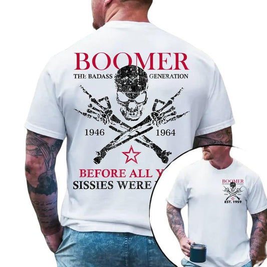 Boomer Year Badass Generation Graphic Unisex T-Shirt / Sweatshirt / Hoodie