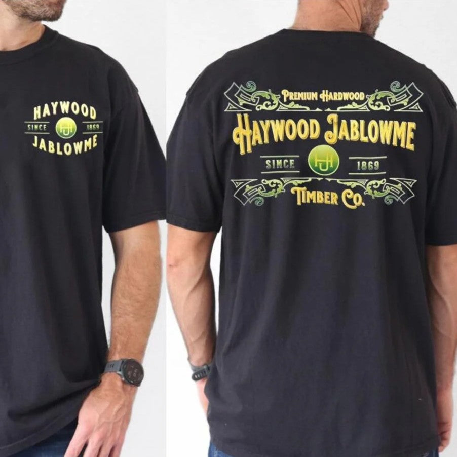 Funny "Haywood Jablowme Timber Co" Humorous Lumber Lover Apparel T-Shirt / Sweatshirt / Hoodie