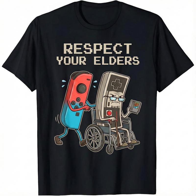 Funny Retro Gamer Graphic Vintage Console Old School Gaming Lover T-Shirt / Sweatshirt / Hoodie