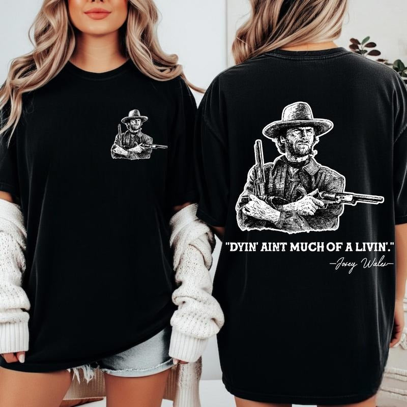 The Outlaw Gunslinger Vintage Western T-Shirt / Sweatshirt / Hoodie