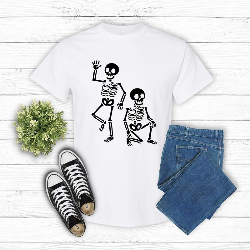 Subtle Skeletons Halloween T-Shirt / Sweatshirt / Hoodie
