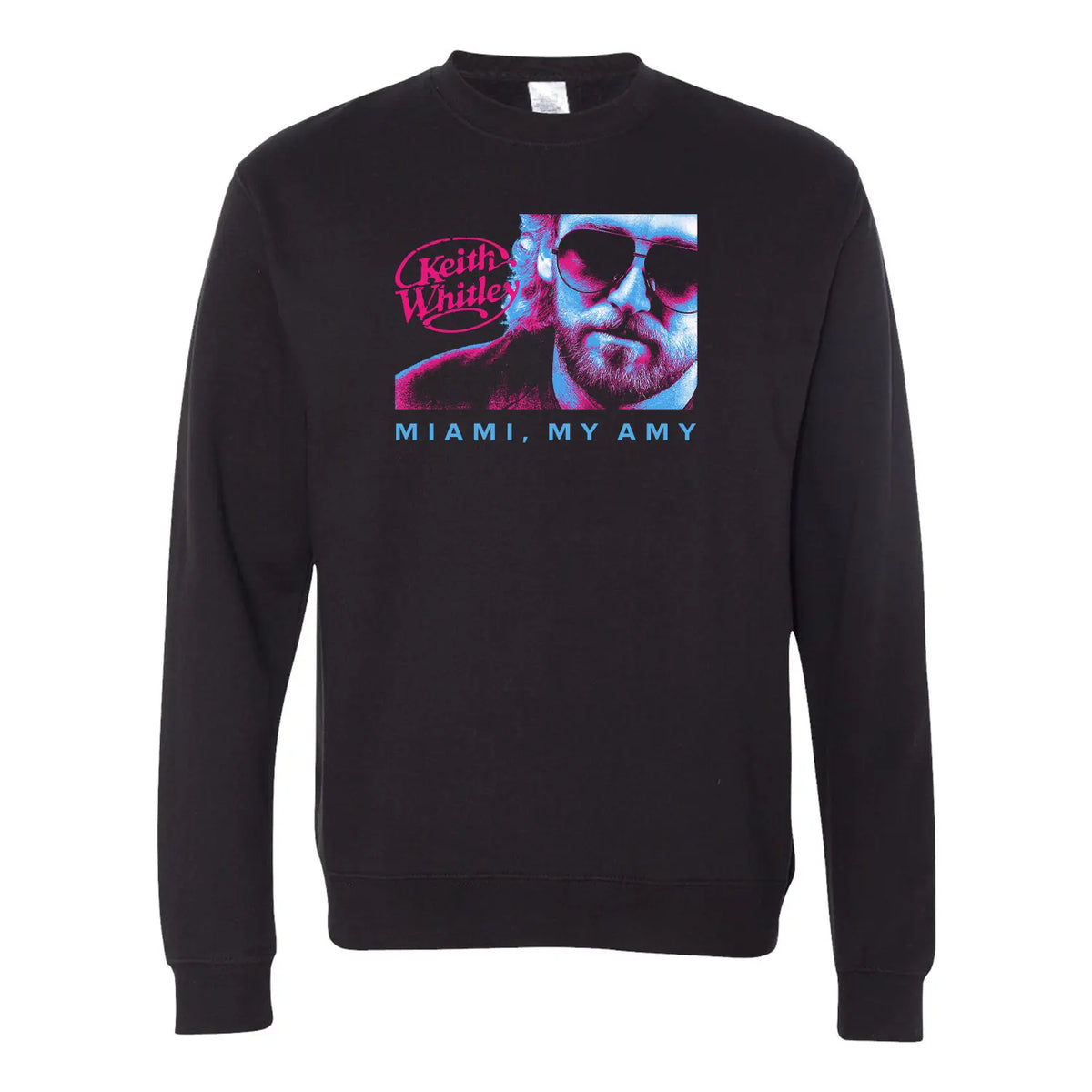 Vintage 80s Aesthetic Keith Whitley Miami My Amy T-Shirt / Sweatshirt / Hoodie